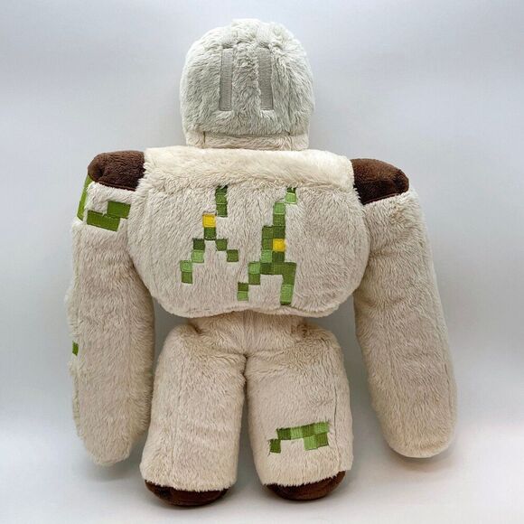 Minecraft Iron Golem Plush 14" Mojang Jinx Spin Master - Picture 2 of 8